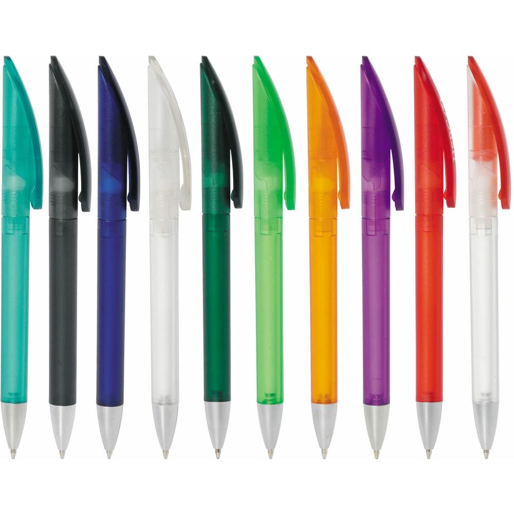 Frosted Plastic Twist Action Pen